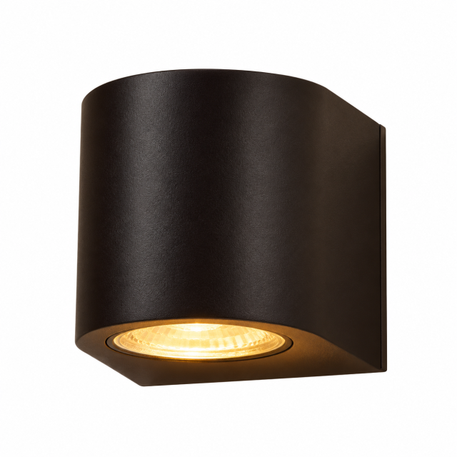 Lauko, fasado, sieninis šviestuvas, juodas,2 lizdai, Bona Elektrica WALL-014, GU10, IP54