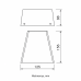 Lauko fasado sieninis šviestuvas, juodas, GU10, 1 × 35 W, IP54, WALL-017 