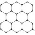 LED korys (hexagon), 8HEX, 280W, šalta balta šviesa komplektas