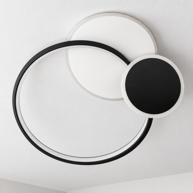 LED lubinis šviestuvas „Optonica 12827“, 78W, CCT, su nuotolinio valdymo pulteliu