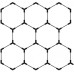 LED šviestuvas „Korys“ (hexagon), 8HEX, baltas, 280 W, CCT