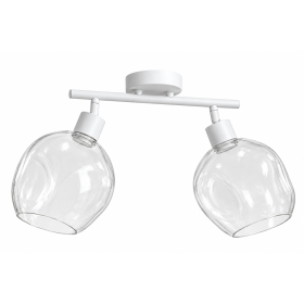 Lubinis šviestuvas Tinko 68289WT/C2B, baltas, 2 × E14